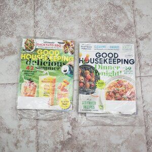 Bundle Lot of 2 Good Housekeeping Magazines July/ Aug Sept 2021 Sealed